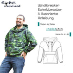 Schnittmuster Windbreaker „Flüstern des Waldes“ Herren Gr. 44 - 64 - Sewando