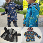 Softshelljacke Zuckermaus BOYS Gr. 110 - 164 Walkjacke - Sewando