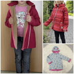 Softshelljacke ZUCKERMAUS GIRLS Gr. 110 - 164 Walkjacke - Sewando