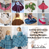 Schnittmuster Wintermärchen Drehkleid Größe 74-164 - Sewando