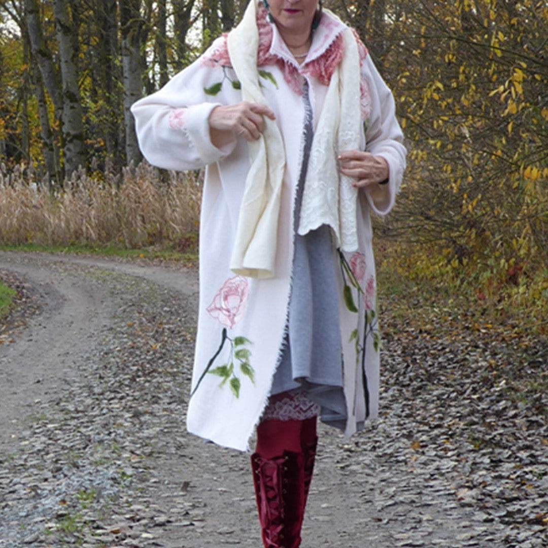 Schnittmuster Mantel Silva | Cardigan - A4-/Großformatdatei - Sewando