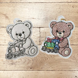 Stickdatei Schlüsselanhänger Teddy Set 2596