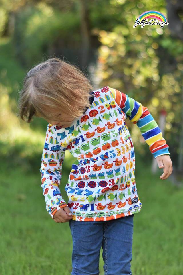 Happy Loris - Gr 74-152 - Langarmshirt + T-Shirt Schnittmuster - Sewando