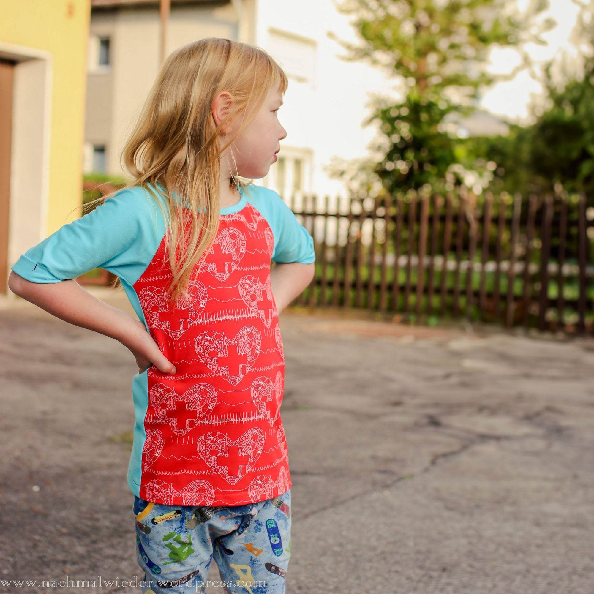 Schnittmuster Tunturi - Kindershirt Größe 74 - 164 - Sewando