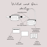 Schnittmuster Tasche "Wild und frei - daily"