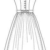 Schnittmuster Dirndl Conny Gr. 34-52 - Sewando