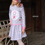 Schnittmuster UNISEX Hoodie / Kleid "LOTTCHEN" Gr. 68 - 164