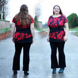 Niela's schräges Teil - Schnittmuster Shirt, Kleid in den Größen 32-54 - Sewando