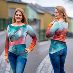 Niela's schräges Teil - Schnittmuster Shirt, Kleid in den Größen 32-54 - Sewando