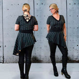 Niela's schräges Teil - Schnittmuster Shirt, Kleid in den Größen 32-54 - Sewando