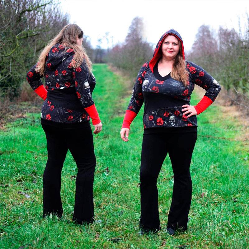 Niela's schräges Teil - Schnittmuster Shirt, Kleid in den Größen 32-54 - Sewando