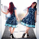 Niela's Wasserfall - Schnittmuster Shirt, Tunika, Kleid in den Größen 32-54 : - Sewando