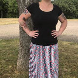 Schnittmuster timtom WOMEN No.2 Maxirock in 6 Weiten und 7 Längen (Gr. 34-56, 1,5m-1,85m Körpergröße) - Sewando