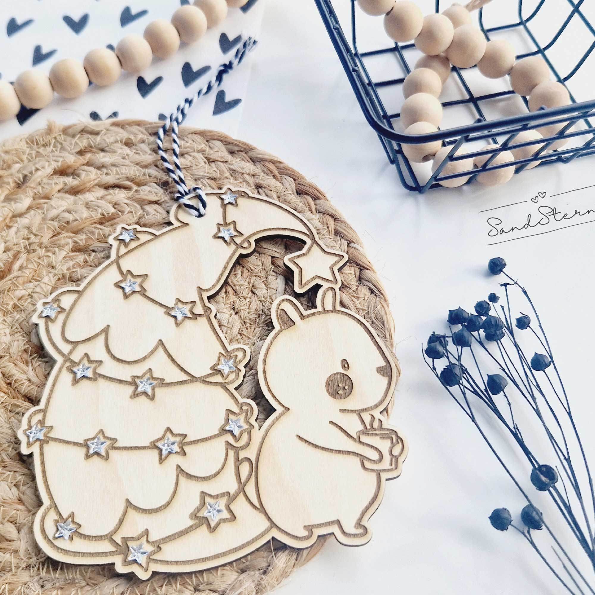 Laserdatei | Winterhörnchen : - Sewando