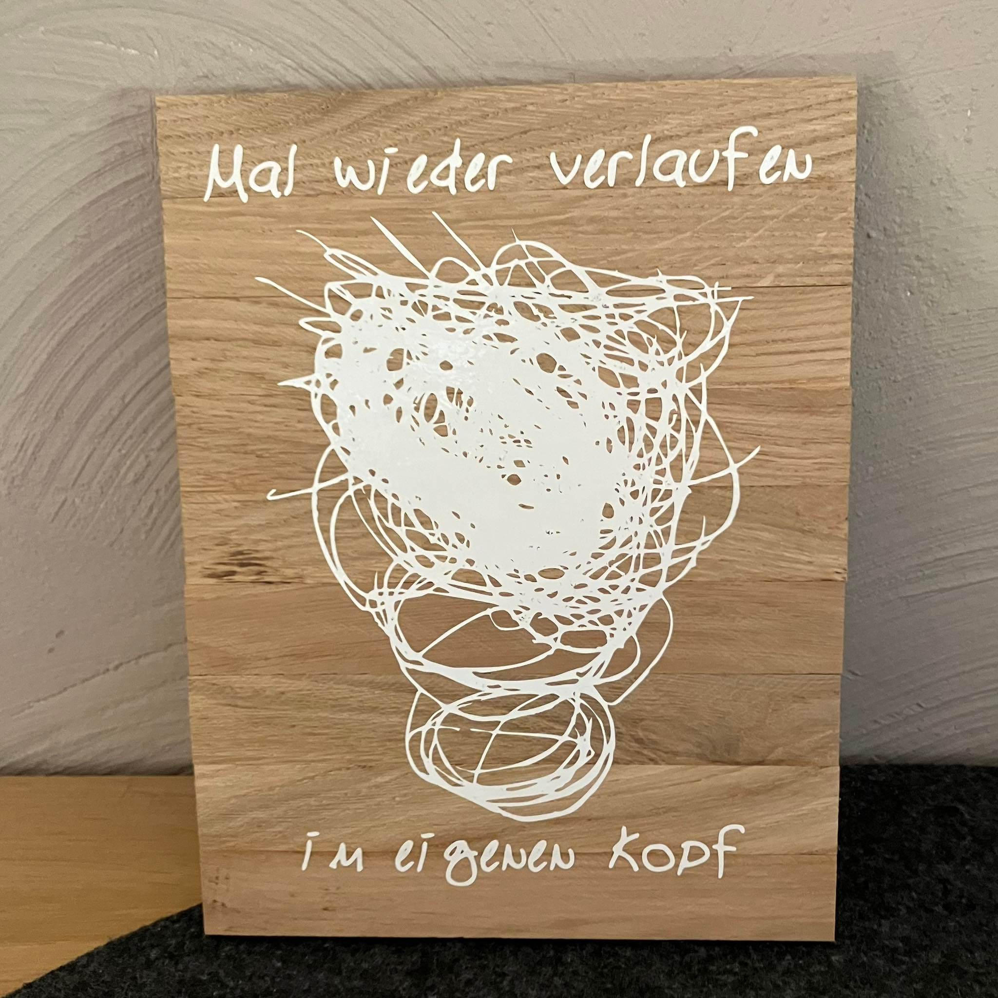 *Wieder mal verlaufen* Plotterdatei - Sewando