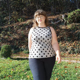 Schnittmuster Top Hyben und Leggins Lykkelig Gr. 32-50 - Sewando