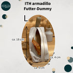 Stickdatei Futterdummy Set 9x20, ITH Trainings Dummy armadillo - Sewando