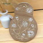 Stickdatei Round Rosi Bag 16x23, ITH runde Tasche - Sewando