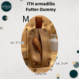 Stickdatei Futterdummy 8x18, ITH Trainings Dummy armadillo - Sewando