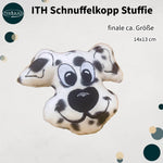 Stickdatei Hund Stuffie Set, ITH Kuschelkissen Schnuffelkopp in 15x14 - Sewando