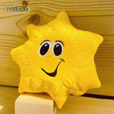 Stickdatei Sonne Stuffie 18x18, ITH Kuschelkissen Sunny - Sewando