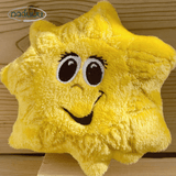 Stickdatei Sonne Stuffie 20x20, ITH Kuschelkissen Sunny - Sewando
