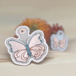 Stickdatei Schmetterling Anhänger Set, ITH für 10x10 und 2,5x6 Rahmen - Sewando