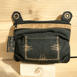 Stickdatei Baggy Bag 13x18, ITH Tasche mit 2 Reißverschlüssen - Sewando