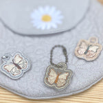 Stickdatei Schmetterling Anhänger Set, ITH für 10x10 und 2,5x6 Rahmen - Sewando