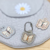 Stickdatei Schmetterling Anhänger Set, ITH für 10x10 und 2,5x6 Rahmen - Sewando