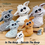 Stickdatei Knuffelchen Big Mo 6 Größen plus Mini Mo, In the Hoop - Outside The Hoop