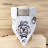 Stickdatei Halstuch für Hunde in 15x15, Bandana mit Motiv und blanko - Sewando