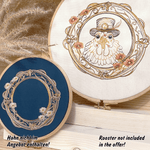 Stickdatei Blumen als Rahmen, Set mit 6 Größen ab 10x10 - Sewando