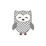 Stickdatei Freebie - Eule Redwork - Sewando