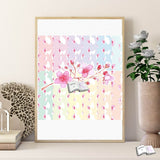 Digiset Kirschblüte Plotten, Sublimation, Drucken - Sewando