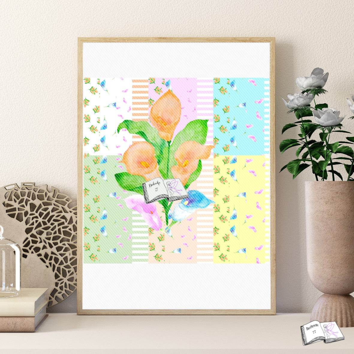 Digiset Calla Plotten, Sublimation, Drucken - Sewando