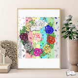Digiset Rosen Plotten, Sublimation, Drucken - Sewando