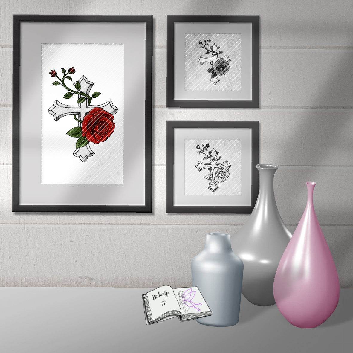 Plotterdatei Trauer Plotten, Sublimation, Digistamp, Digipaper, - Sewando