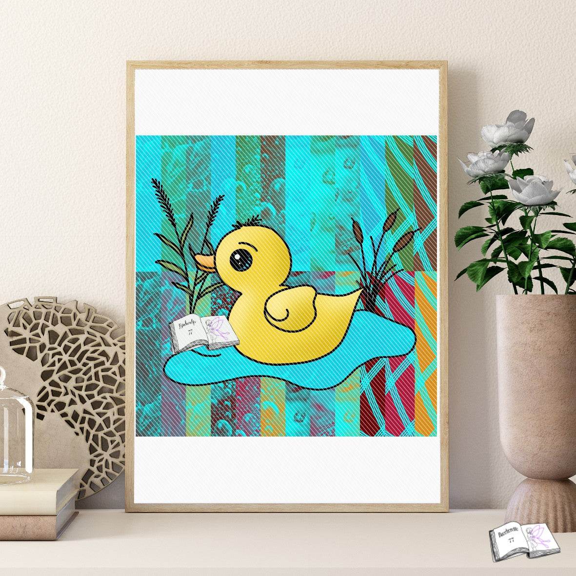 Digiset Ente gut alles gut Plotterdatei, Sublimation, Digistamp, Digipaper - Sewando