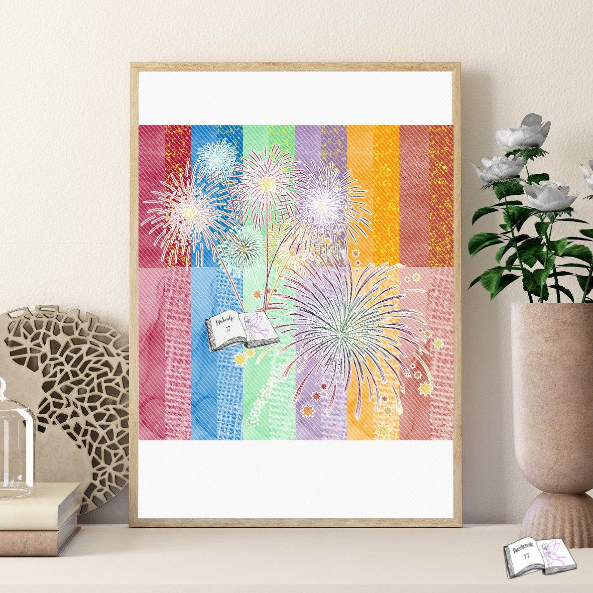 Digiset Feuerwerk Plotten, Sublimation, Drucken, Digistamp - Sewando
