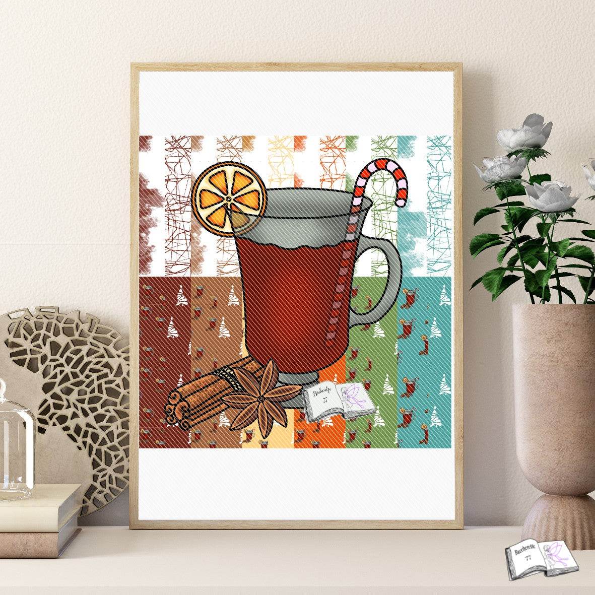 Digiset Glühwein Sublimation, Plotten, Drucken - Sewando