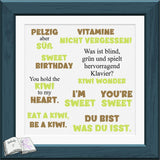 Digiset Kiwi, Plotten, Sublimation, Drucken, Digistamp, Digipaper - Sewando