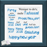 Digiset Special Silvester Plotterdatei, Sublimation, Digistamp, Digipaper - Sewando