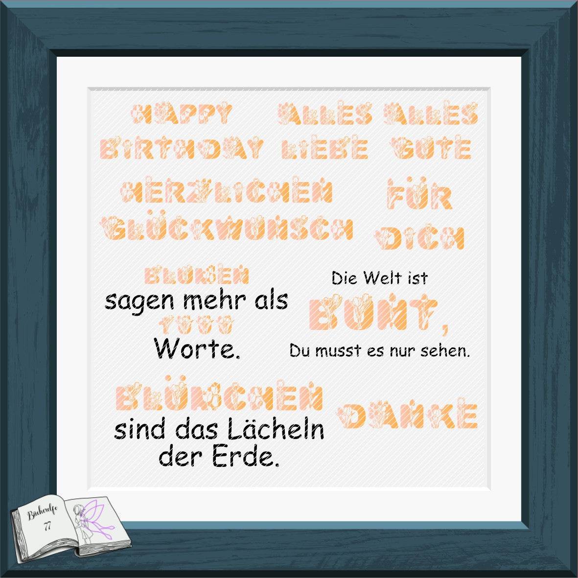Digiset Tulpe 2.0 Plotterdatei, Sublimation, Digistamp, Digipaper - Sewando