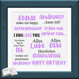 Digiset Koala mit Lotus Plotten, Sublimation, Drucken, Digistamp - Sewando