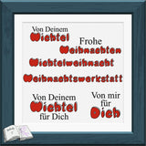 Digiset Weihnachtswichtel Sublimation, Digistamp, Digipaper ! - Sewando