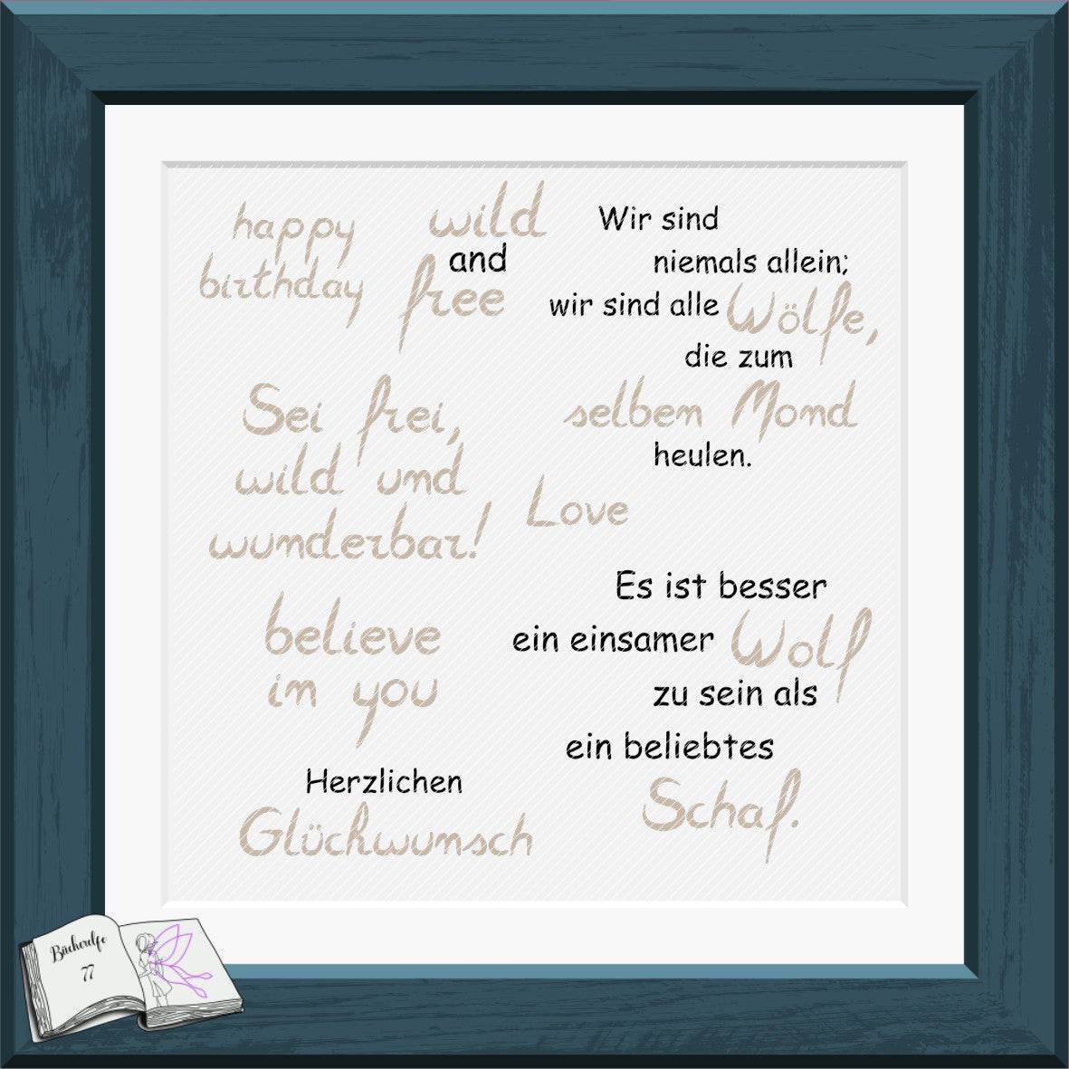 Digiset Wolf Sublimation, Digistamp, Digipaper ! - Sewando