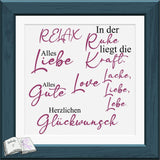 Digiset Mandala mit Oleander Sublimation, Digistamp, Digipaper - Sewando