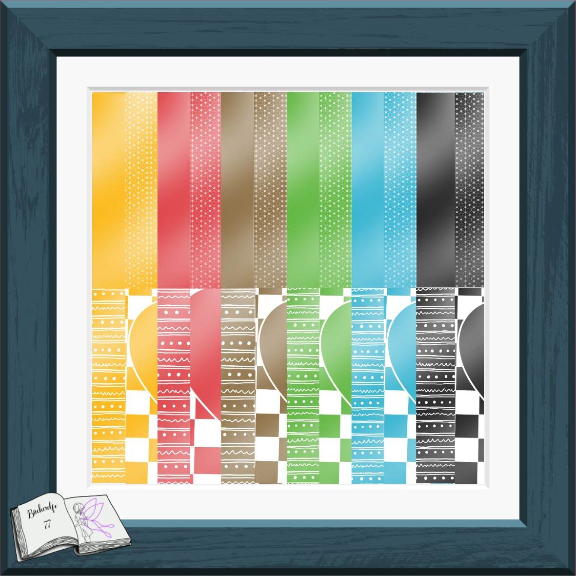 Plotterdatei Entenküken Knutschi Sublimation, Digistamp, Digipaper ! - Sewando