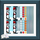 Digiset Christmas Penguin Plotterdatei, Sublimation, Digistamp, Digipaper - Sewando